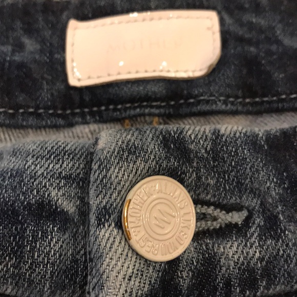 MOTHER dark wash skinny jeans - Picture 2 of 5